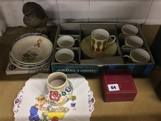 Susie Cooper & Poole ceramics, etc